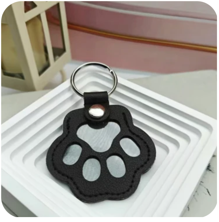 Leather Fur Paw Keepsake